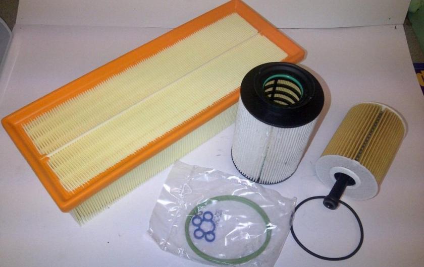 воздушный фильтр на Ауди