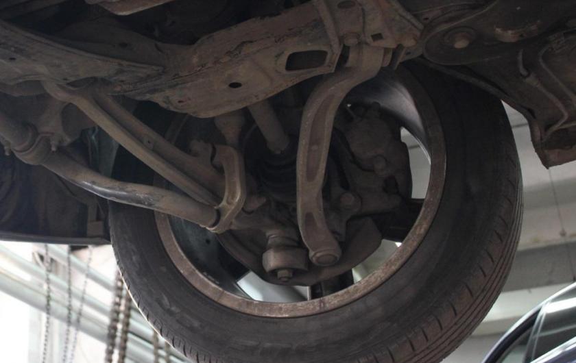 передняя подвеска А3 снизу