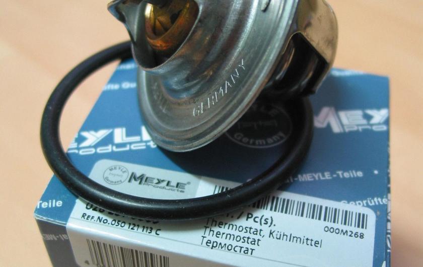 термостат на коробке