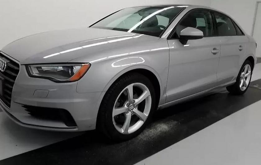 серый А3 седан