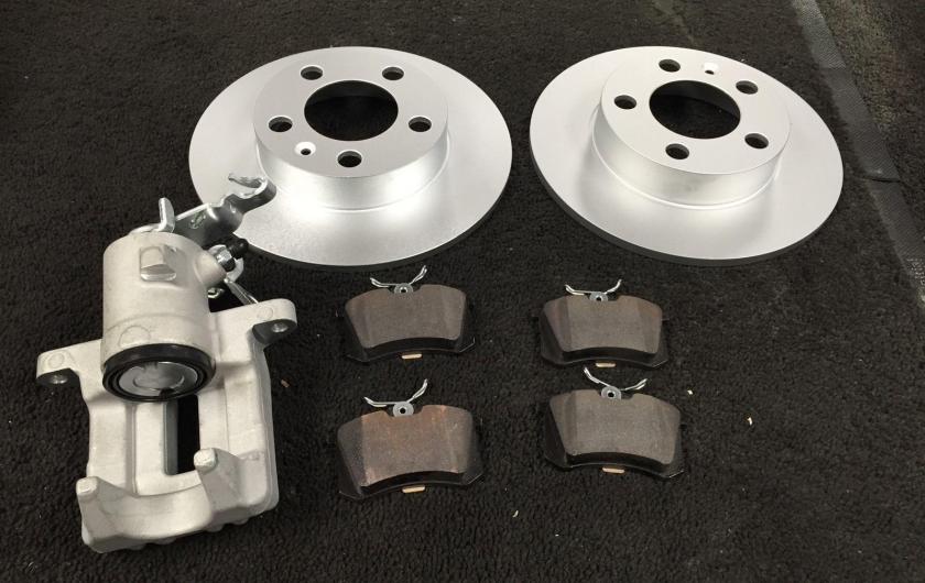 тормозные диски, колодки и суппорт