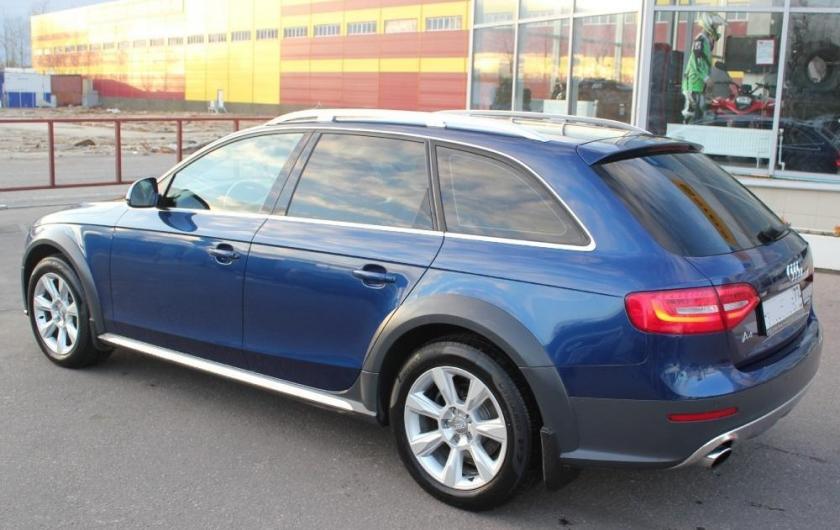 синий А4 Олроуд сбоку