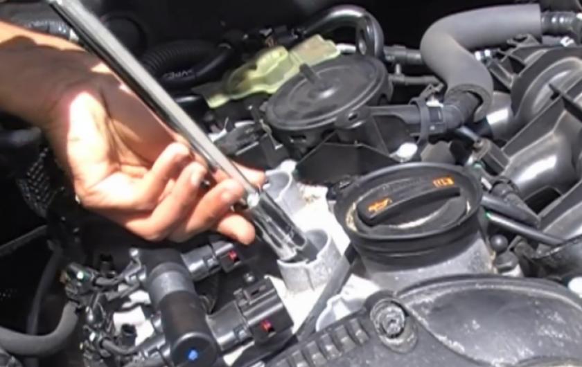 замена свечей зажигания