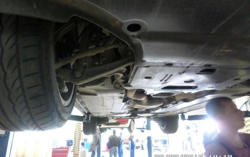 подвеска на А4 снизу