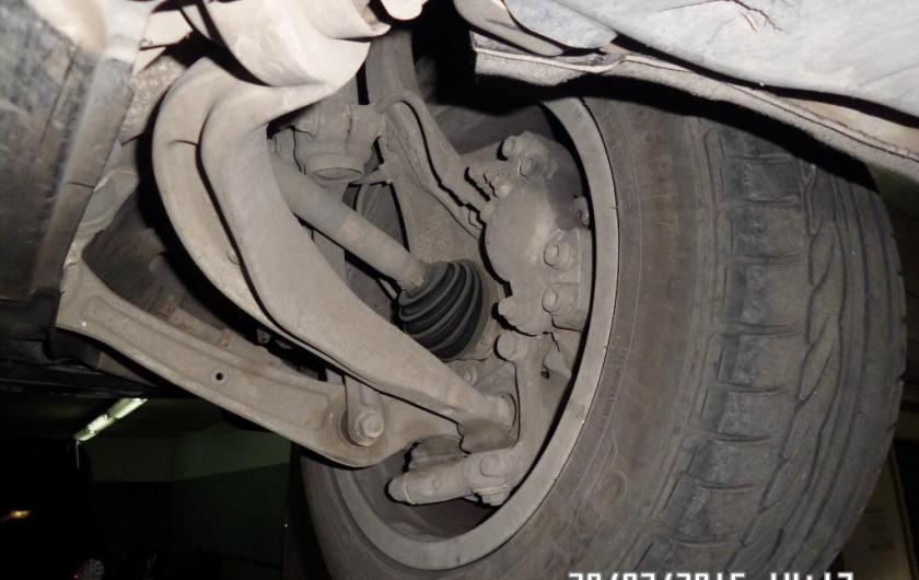 подвеска А4 снизу