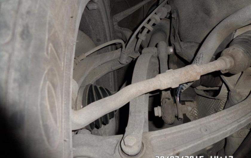 передняя подвеска на А4 спереди