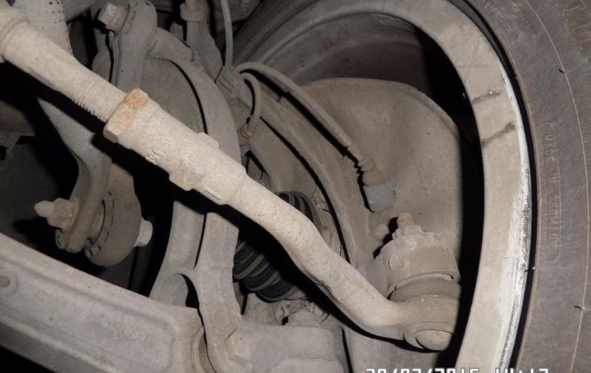 рулевая тяга на А4 снизу