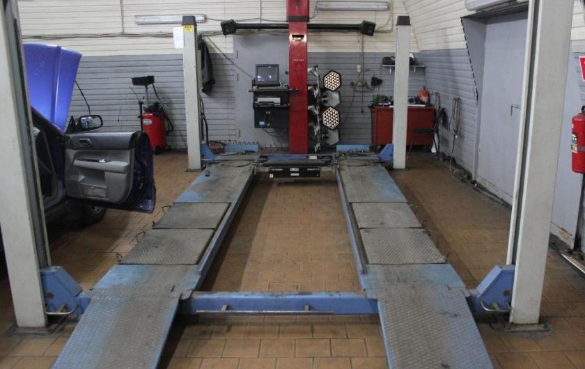 стенд регулировки сход-развала