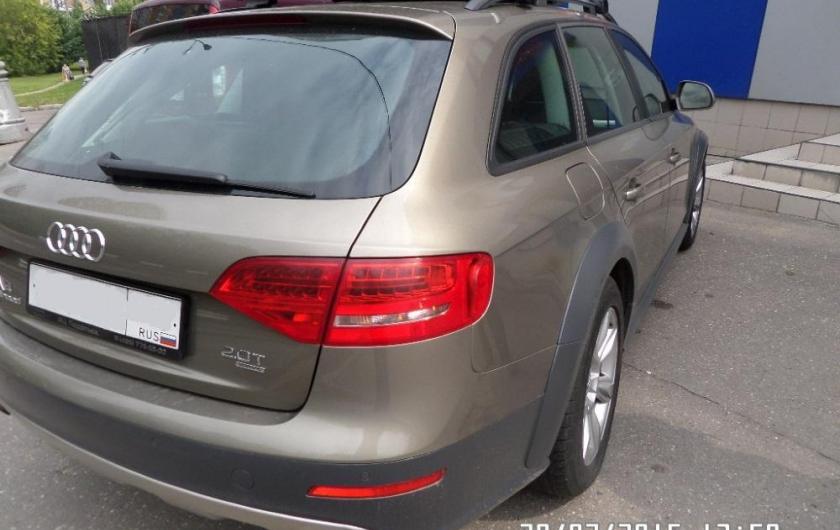 А4 Олроуд сзади