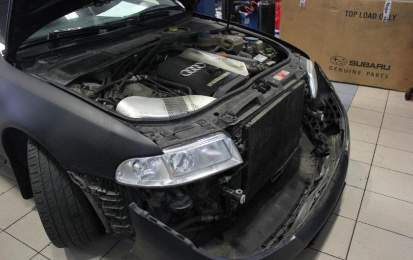 разобранный перед на А4