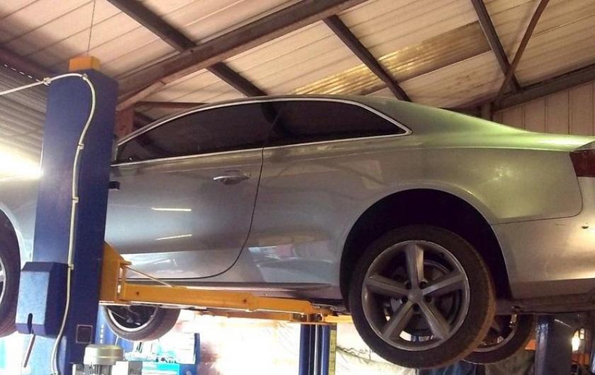 А5 спортбэк на подъемнике