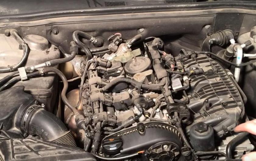 мотор на Ауди