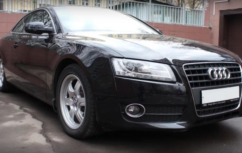 черная А5 спереди