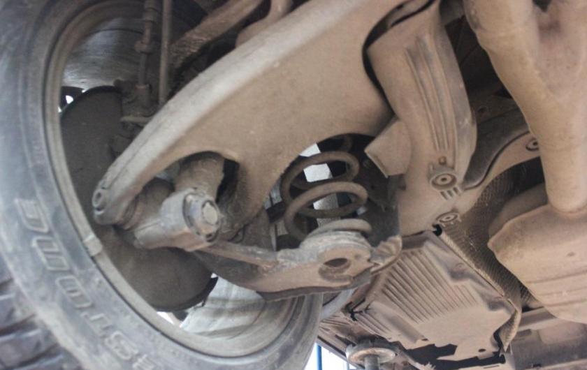 узлы ходовой А5 снизу