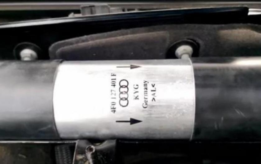 бензофильтр на Ауди