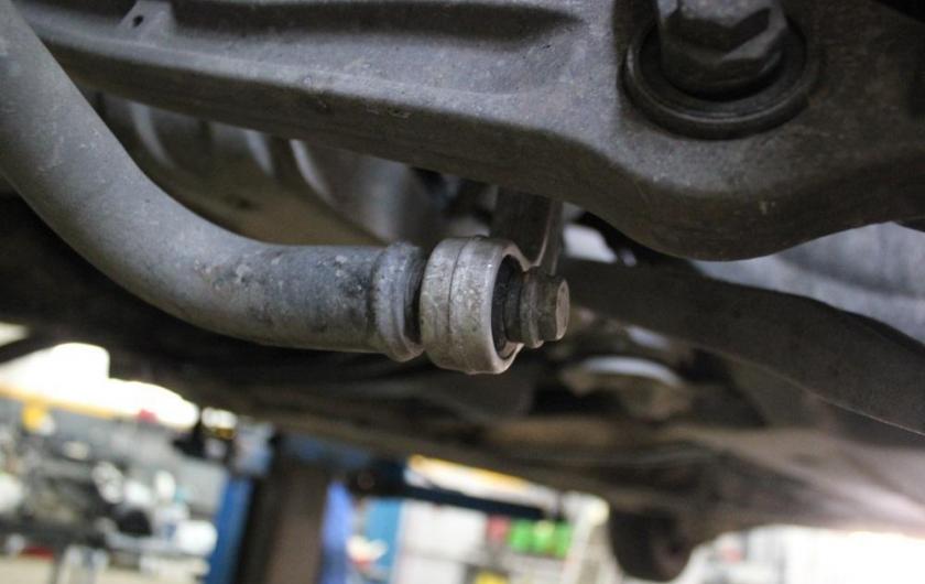 втулка на стабилизаторе Ауди