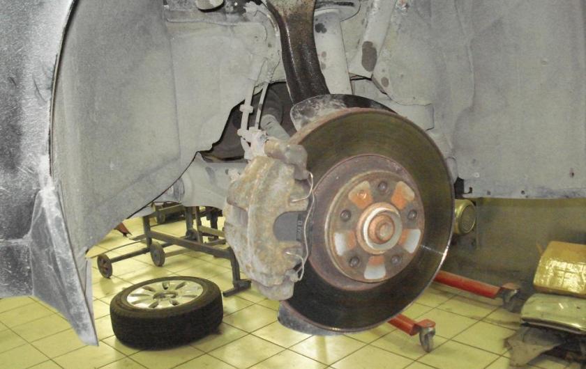 тормозные механизмы на А6