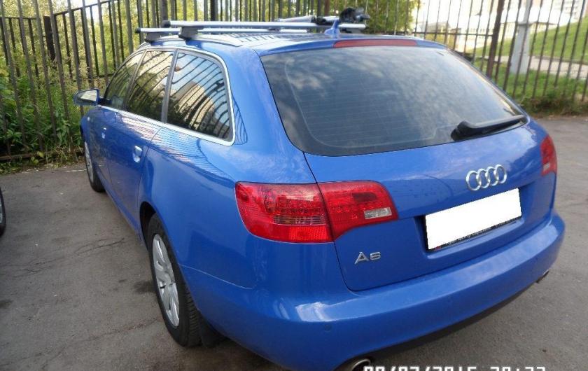 А6 Авант сзади