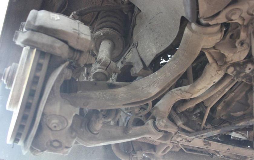 передняя подвеска Ку 3 снизу