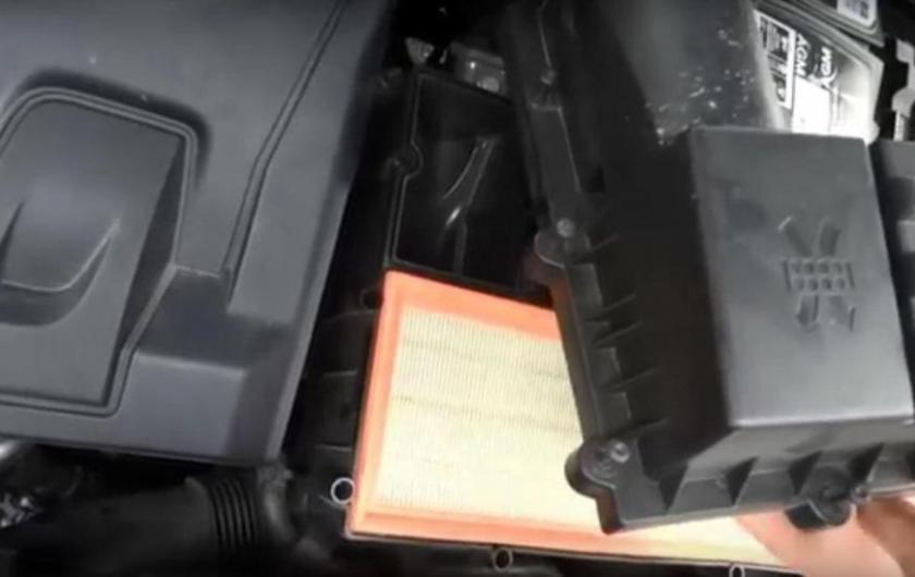 воздушный фильтр в корпусе на Ку 3