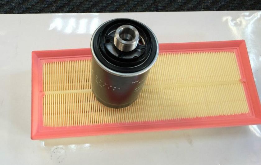 масляный и воздушный фильтры