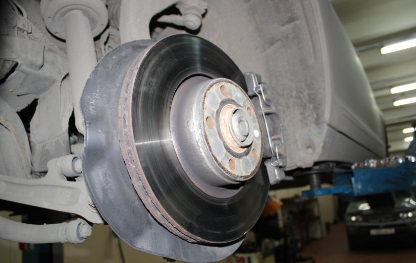 тормозной диск на Ку-третьей