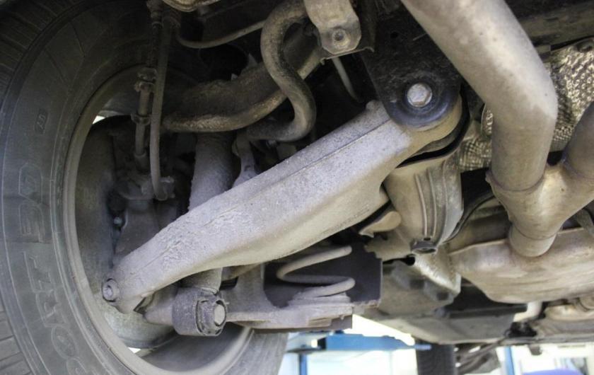 задняя подвеска на Ку 3