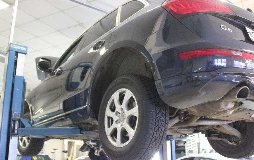 Ку 5 на подъемнике