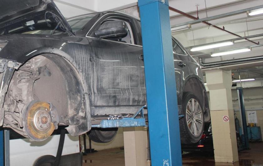 кроссовер Ауди на СТО