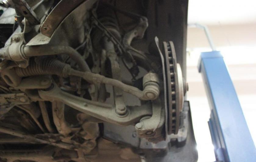 передняя подвеска кроссовера