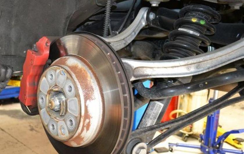 тормозной диск на Q7