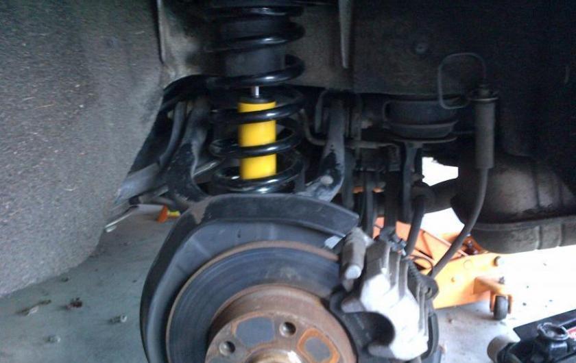 амортизатор подвески на Ку7