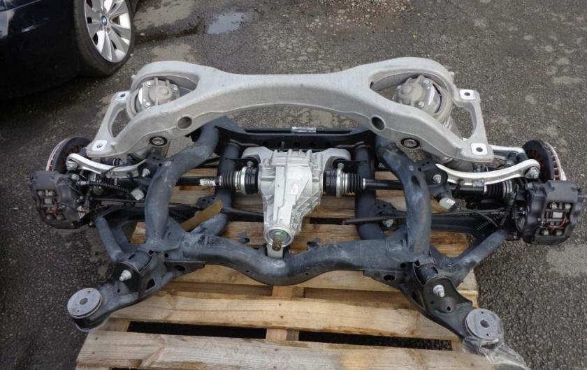 задняя подвеска в сборе на Ку7