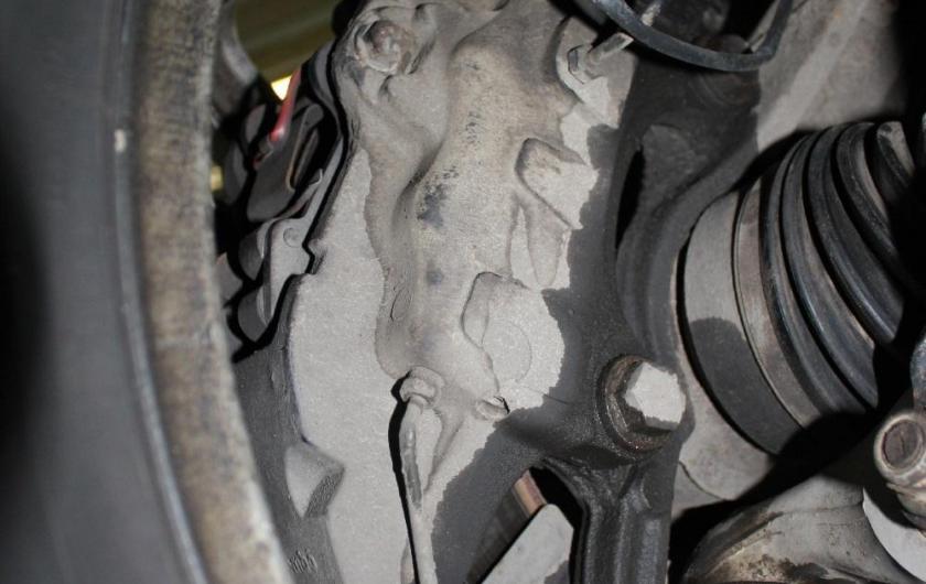 тормозной суппорт на Ауди