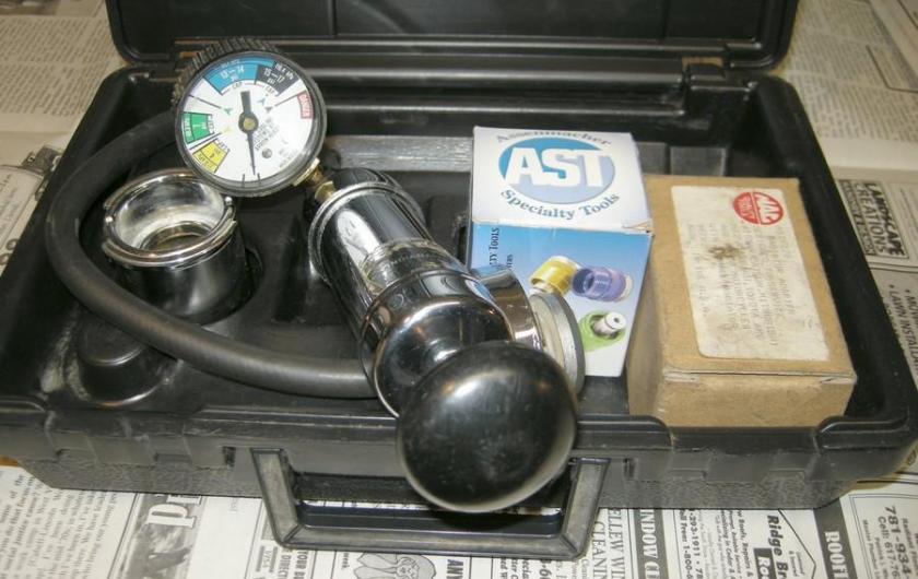 оборудование для диагностики системы охлаждения автомобиля