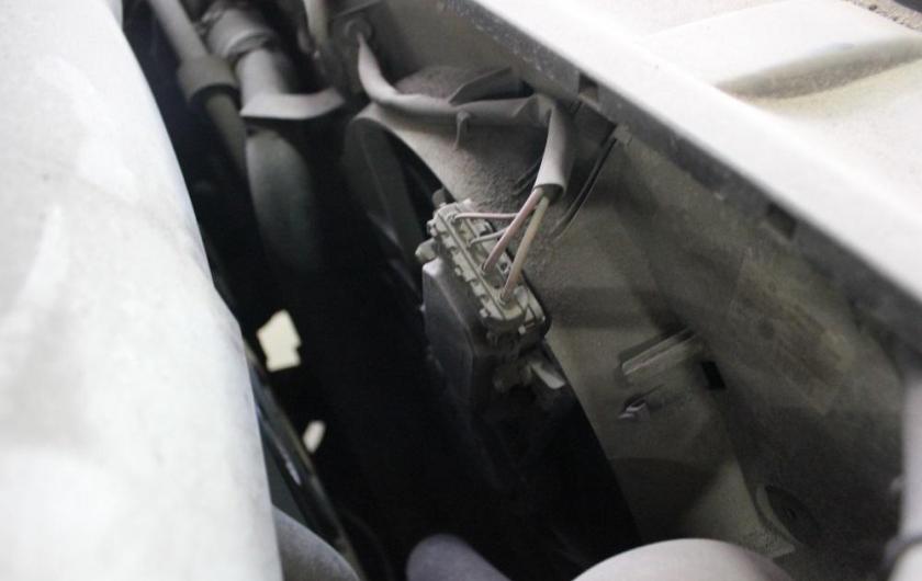 подключения вентилятора на Ауди