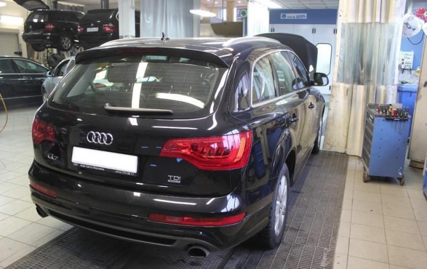 Ауди Ку7 в автосервисе