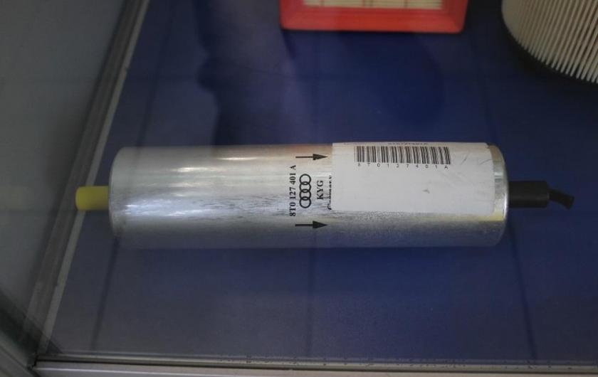 новый топливный фильтр