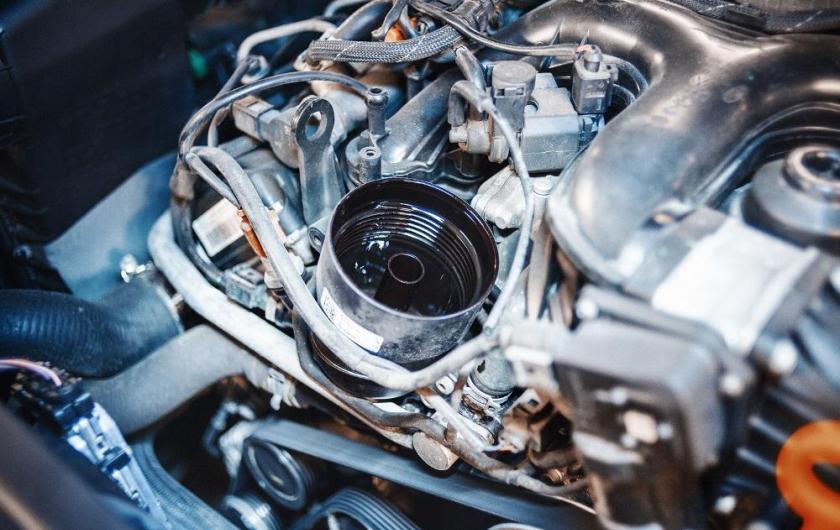 корпус масляного фильтра на Ку7