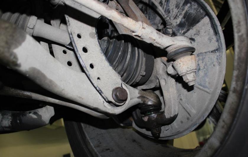 рычаги и тяги на Ку7