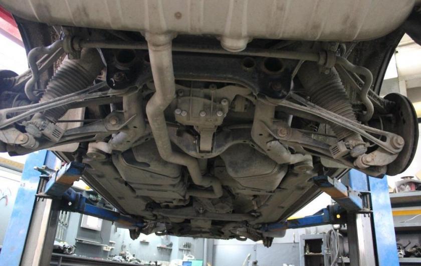 задняя подвеска на Q7