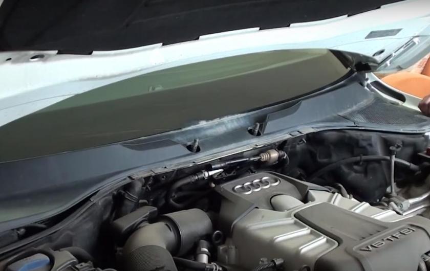 демонтаж лобового стекла