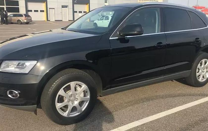 Ауди Q5 прибыл на замену масла в раздатке