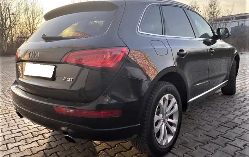 Ауди Q5 прибыл на замену масла в редукторе