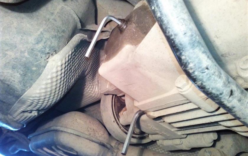 замена масла в муфте халдекс Ауди Ку3