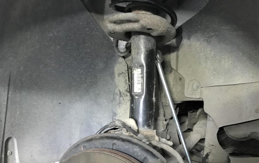 амортизатор на Ку3