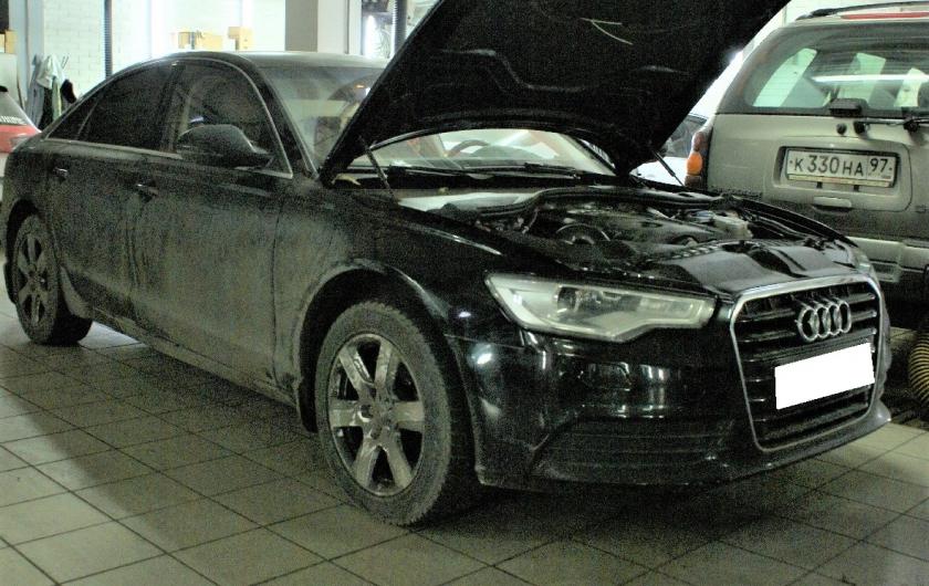 Ауди А6 в сервисе