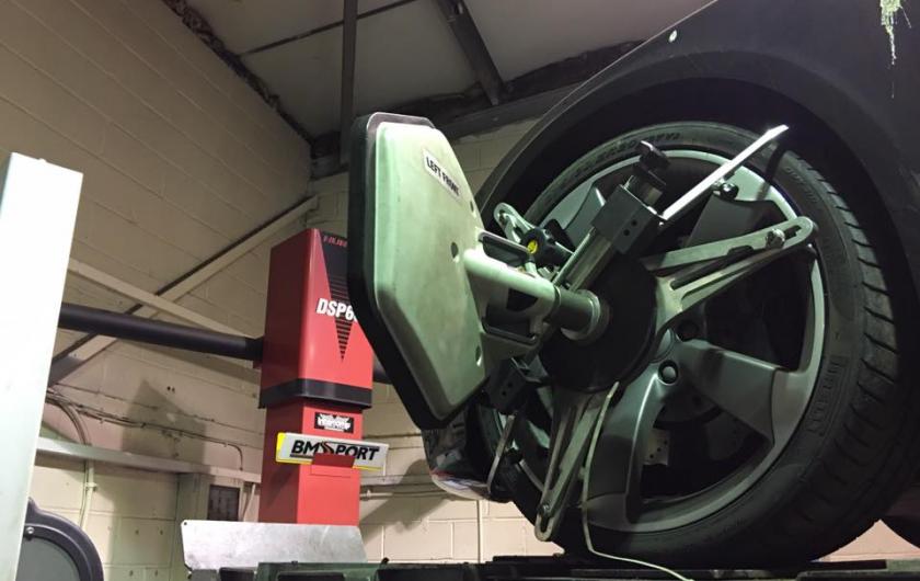 проверка сход развала ауди