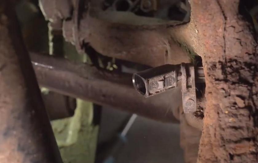 замена датчика абс а6