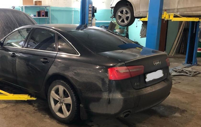 ауди в автосервисе